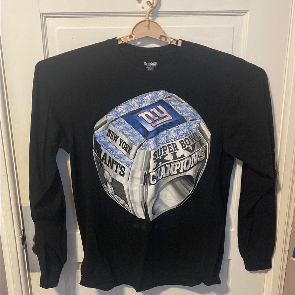 New York Giants Super Bowl Champion XLVI Shirt (BIN J)